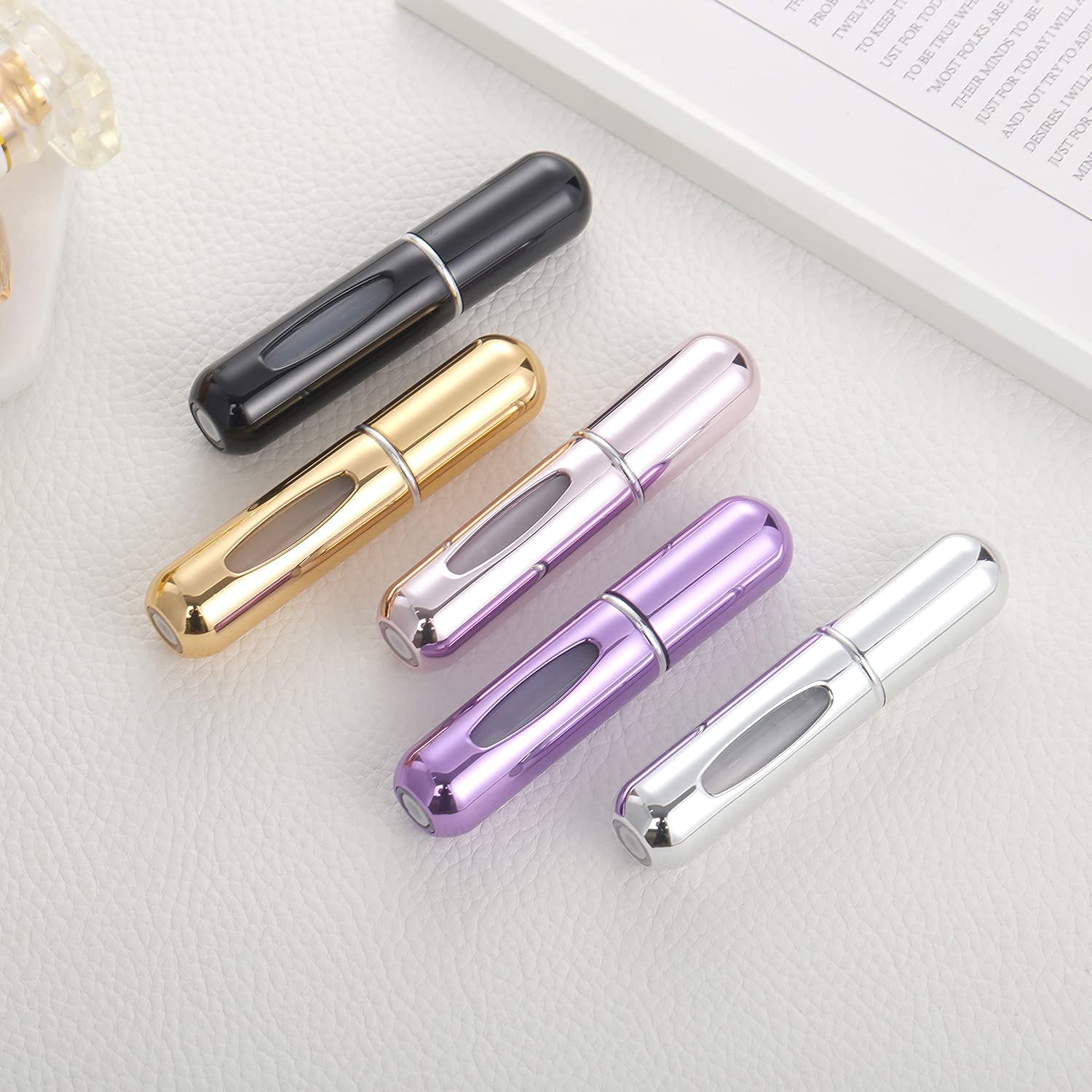 Refillable Travel Perfume Spray Bottle - Portable And Convenient