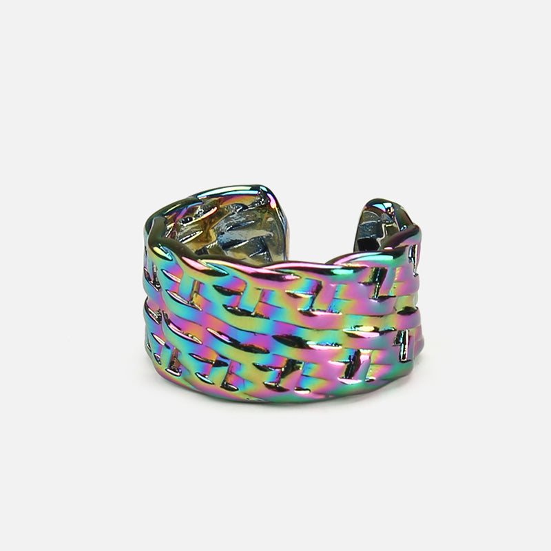 Punk Glittering Ring