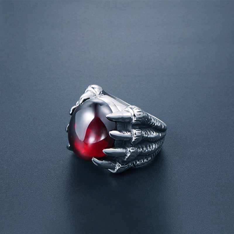 Monster's Claw Ring-Red