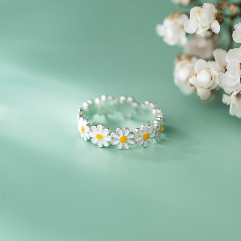 Forest Daisy Ring
