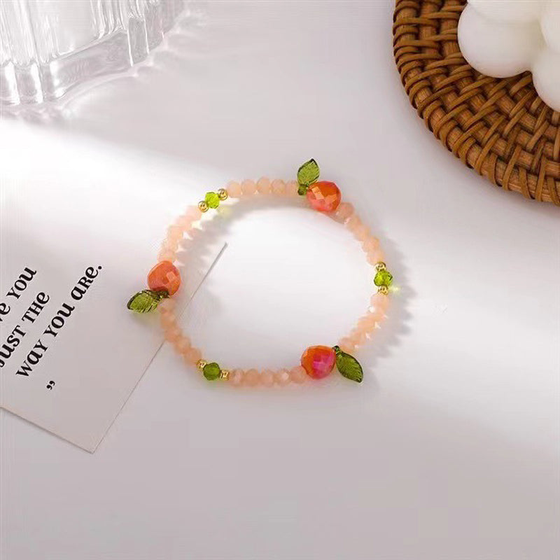 Colorful Fruit Crystal Bracelet