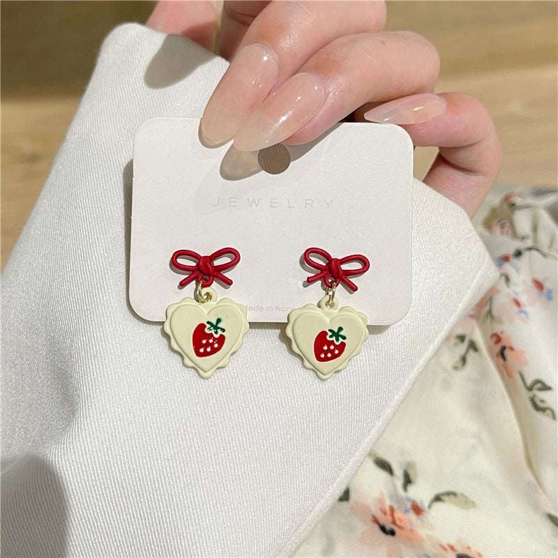 Strawberry Milk Earrings