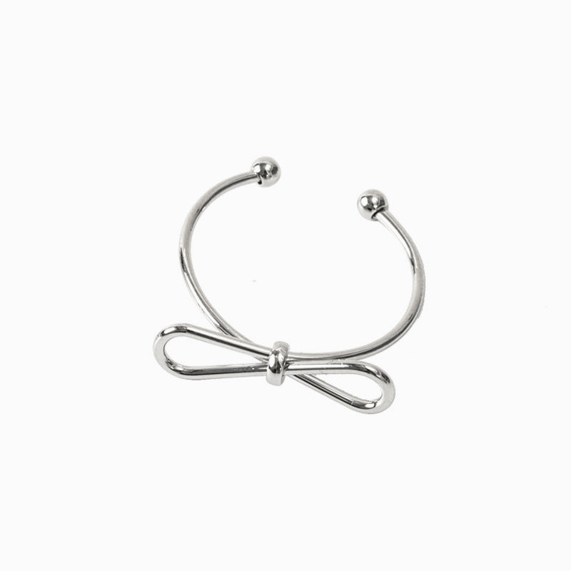 Wire Bow Open Ring