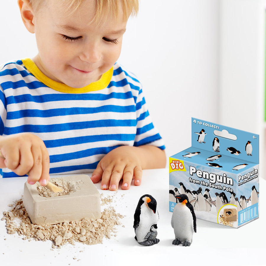 Penguin Treasure Digging Toy