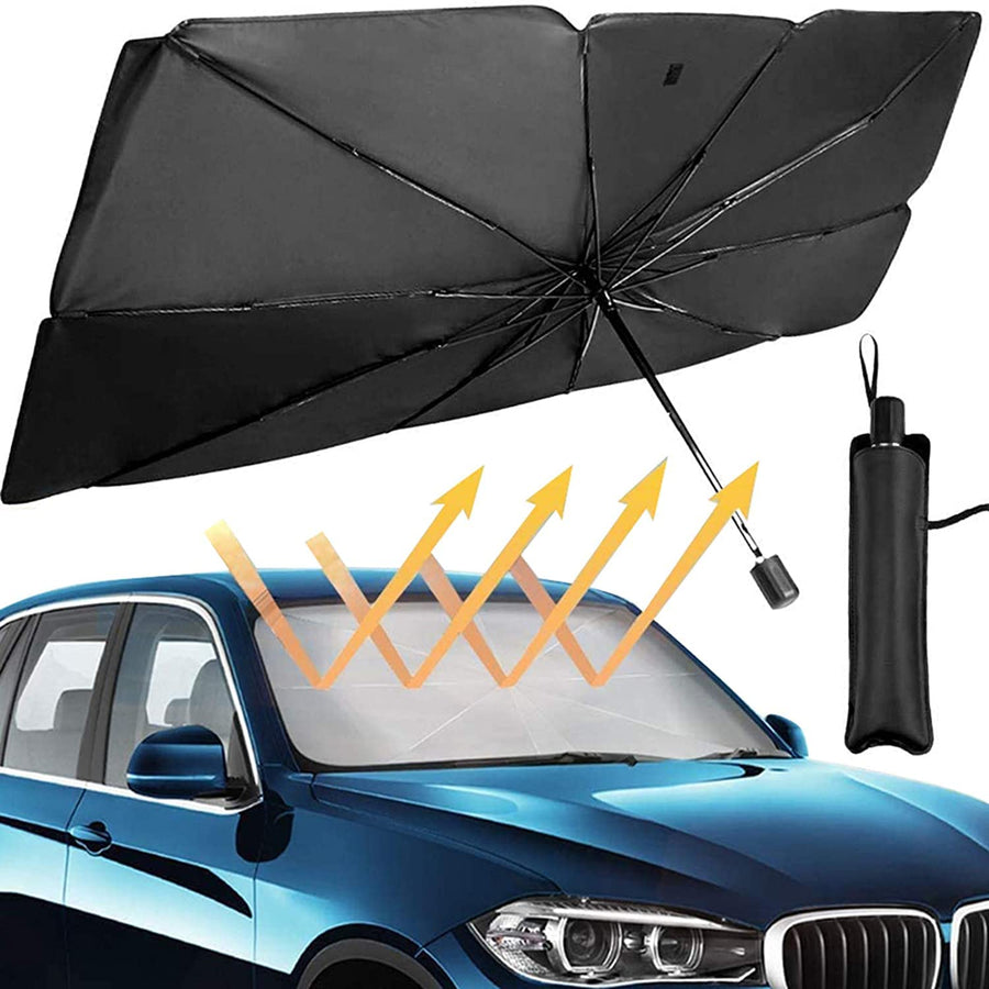 Car Built-in Sunshade Umbrella
