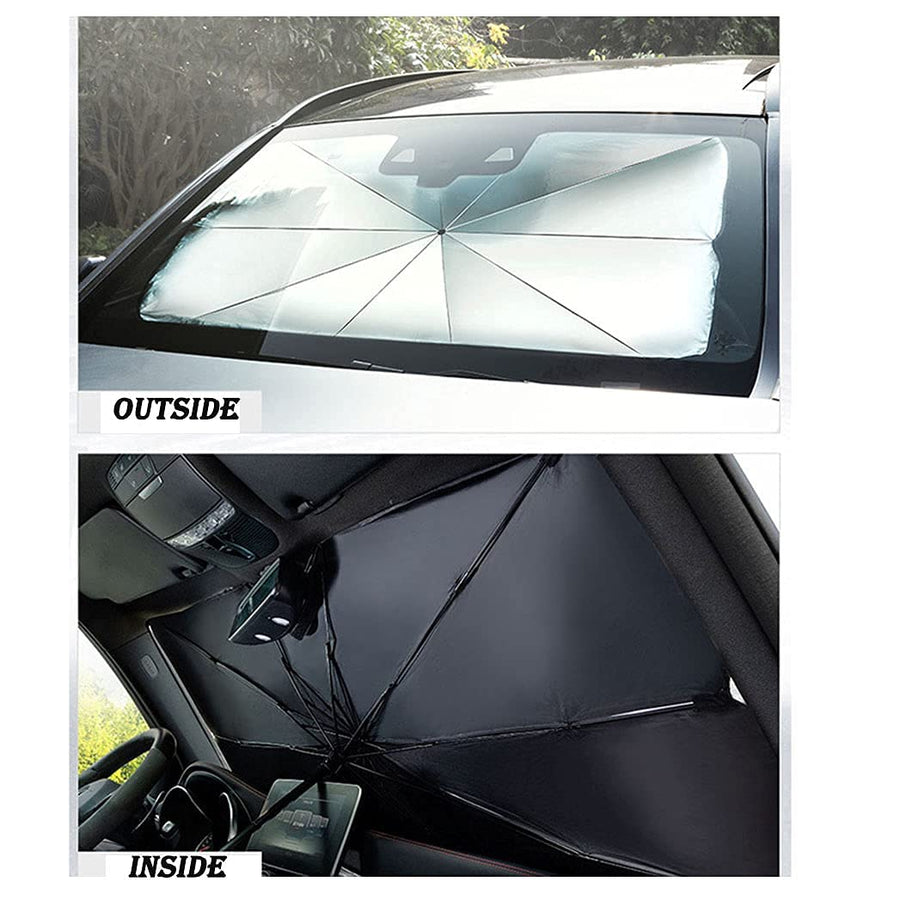 Car Built-in Sunshade Umbrella