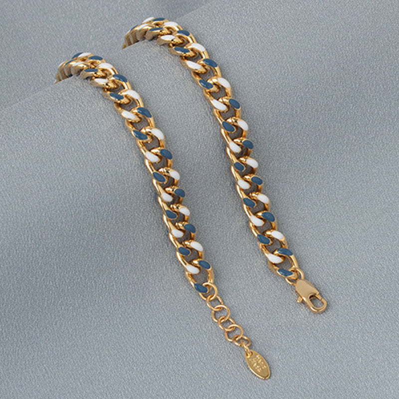 Metal Contrast Bracelet
