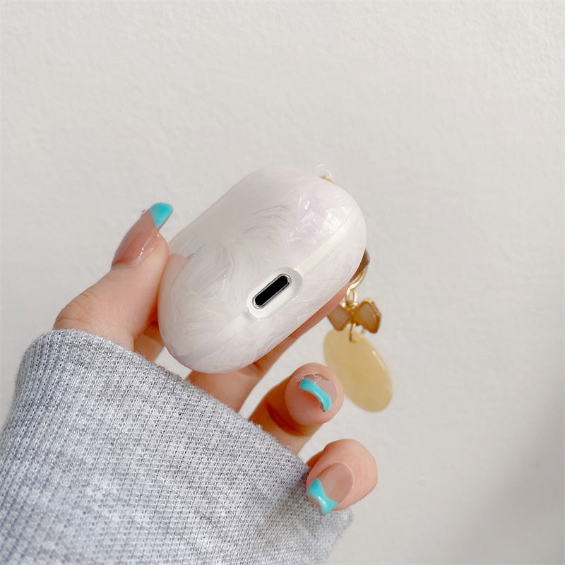Shell Pattern Airpods Case-Lavender