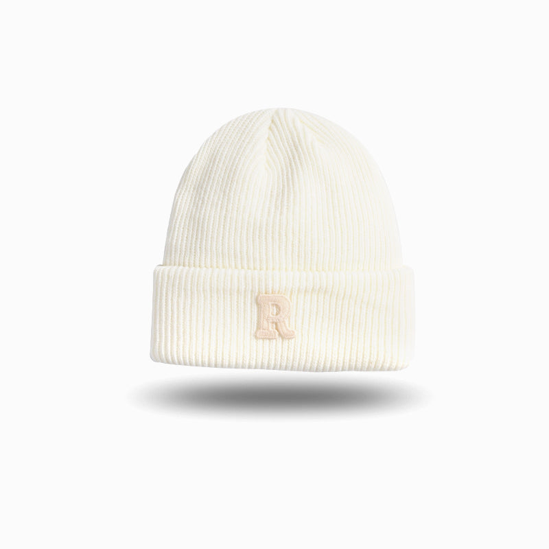 R Wool Knitted Hat