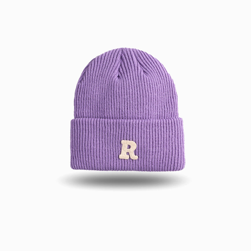 R Wool Knitted Hat