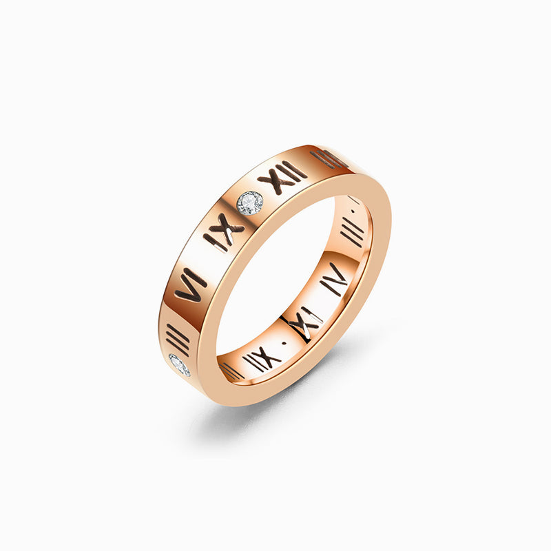 Roman Numeral Ring