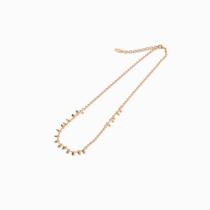Chain Splicing Collarbone Necklace