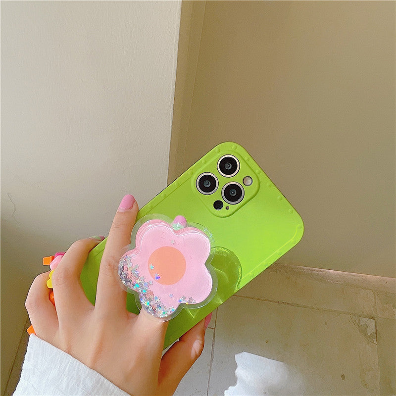 Color Flower Chain Phone Case