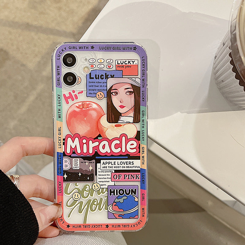 Collage Girl Phone Case