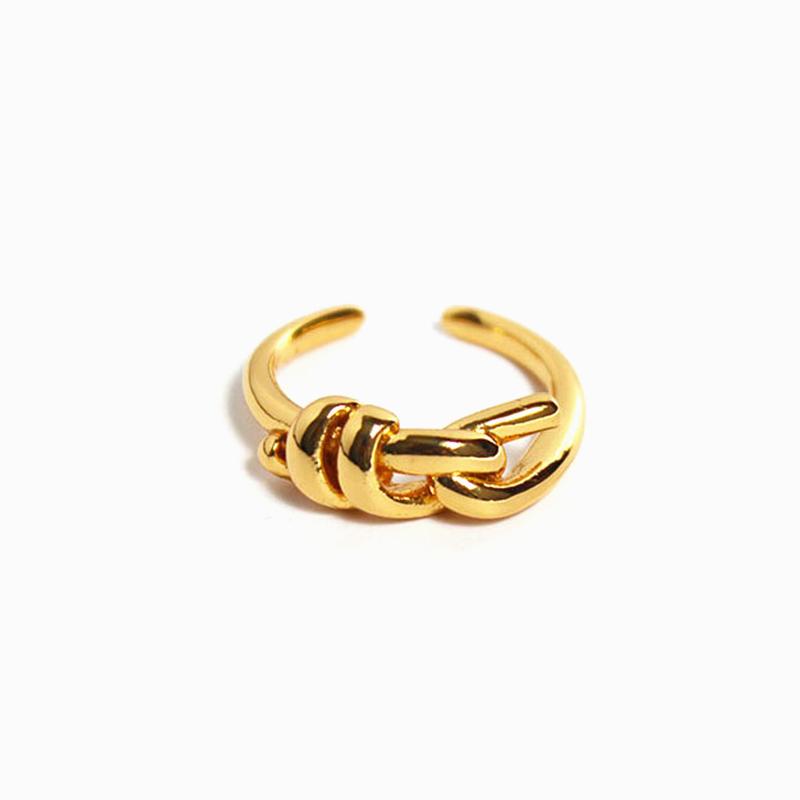 Knot Gold Open Ring