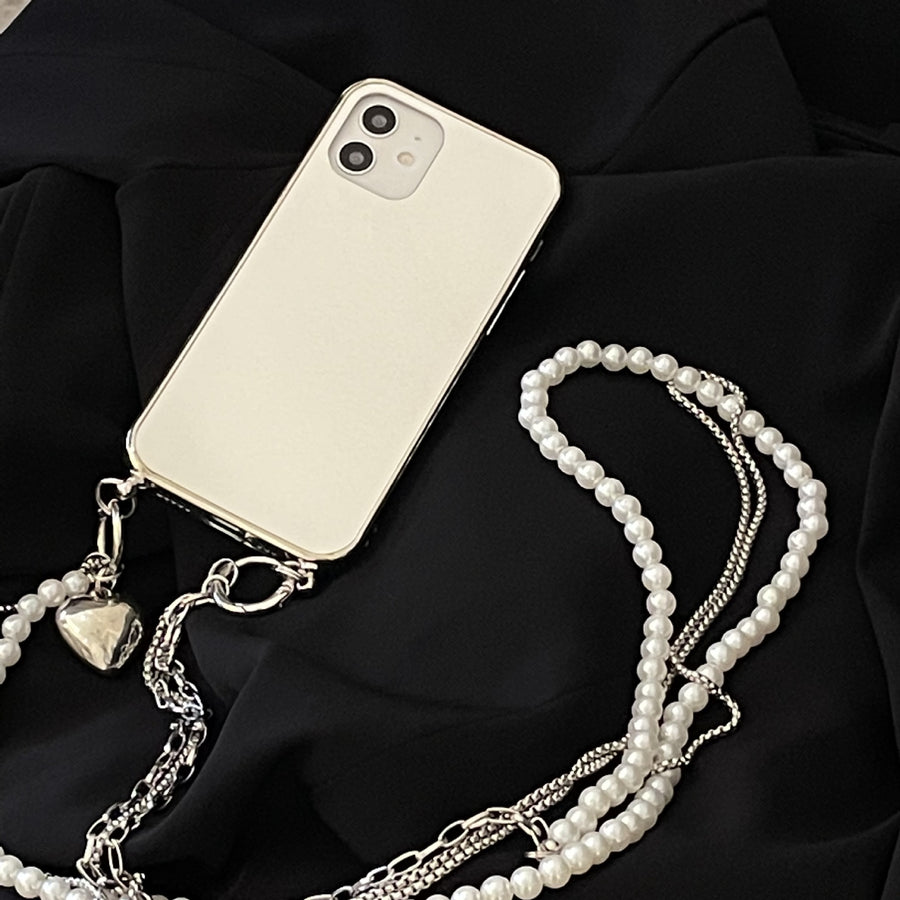 Pure Pearl Chain Phone Case