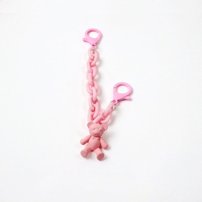 Candy Bear Keychain-Pink
