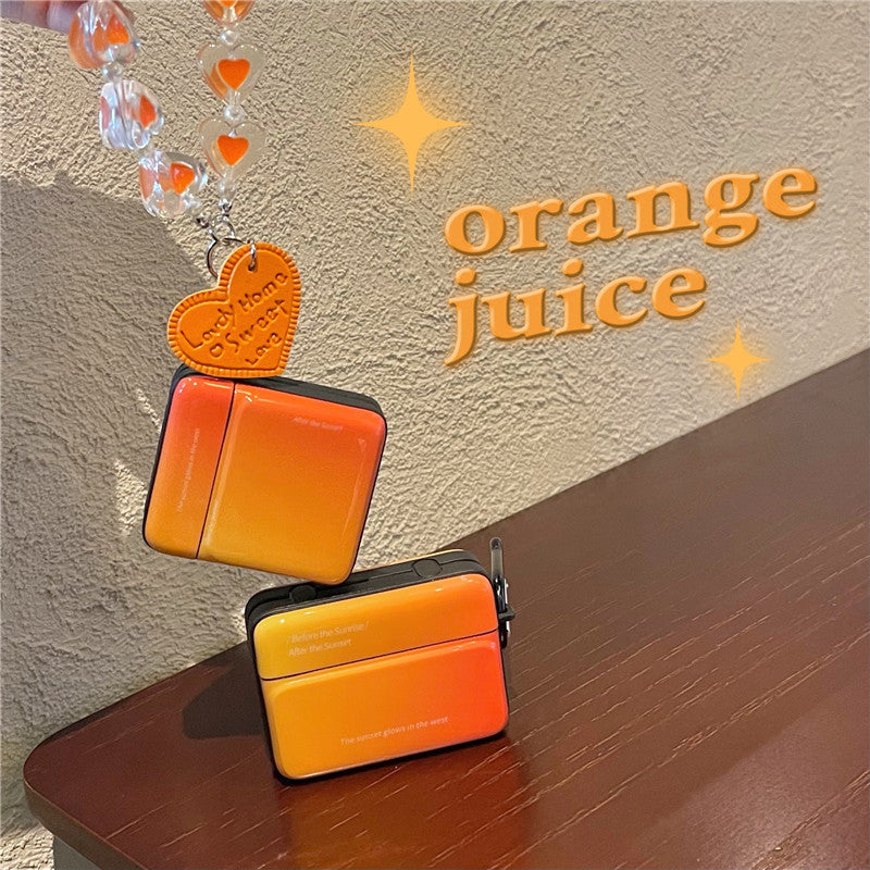 Orange Soda Gradient Airpods Case