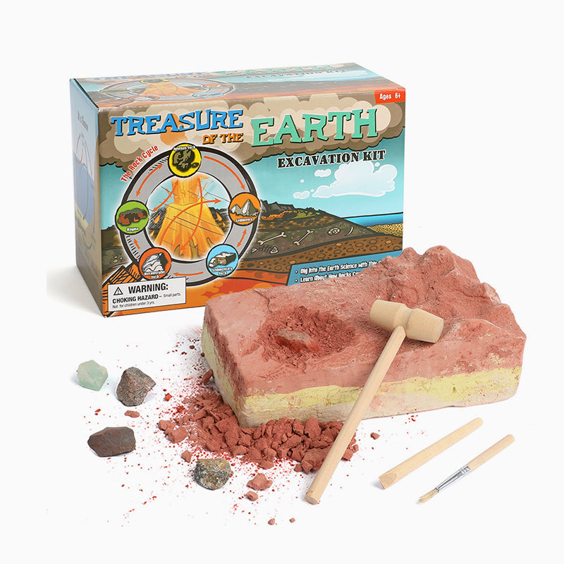 Volcanic Eruption Stone Digging Toy