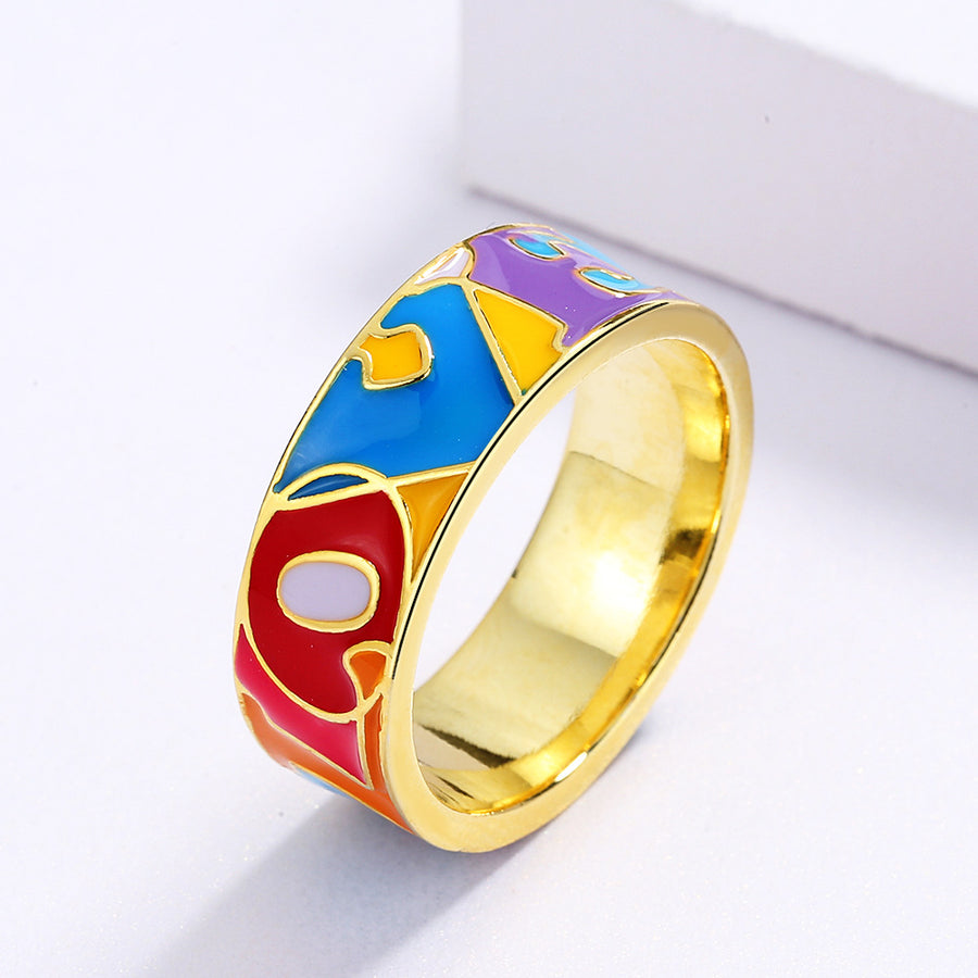Colorful Love Ring