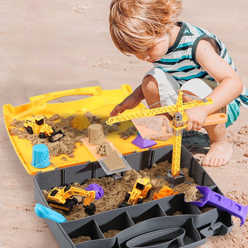 Play Sand Toy Engineering Scene