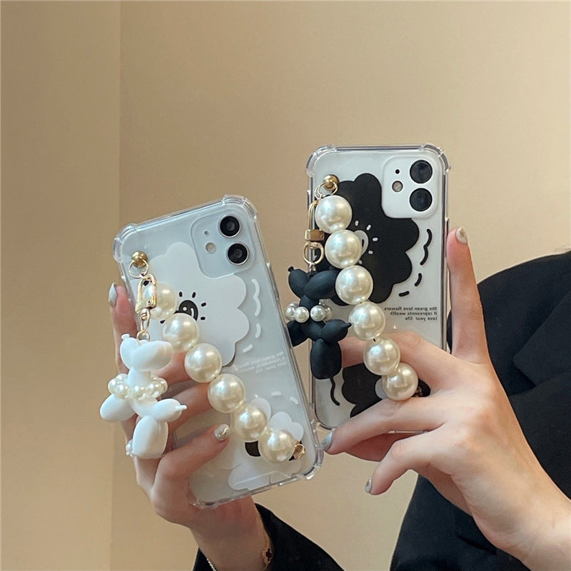Puppy Balloon Phone Case-White