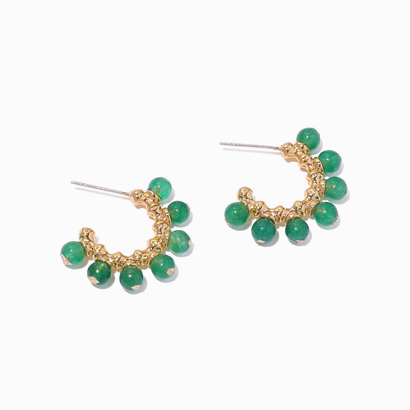Green Fruit Earrings