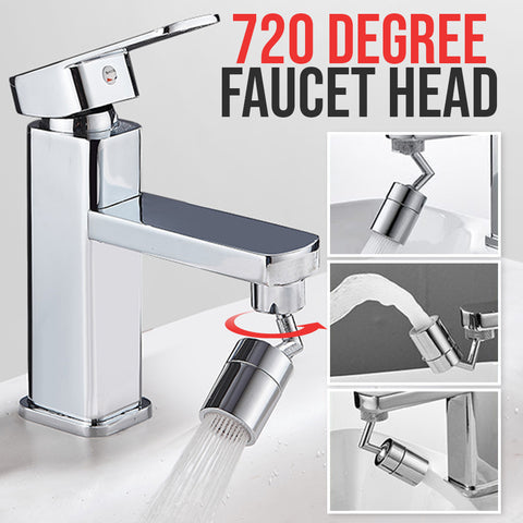 720 Degree rotate Faucet Head