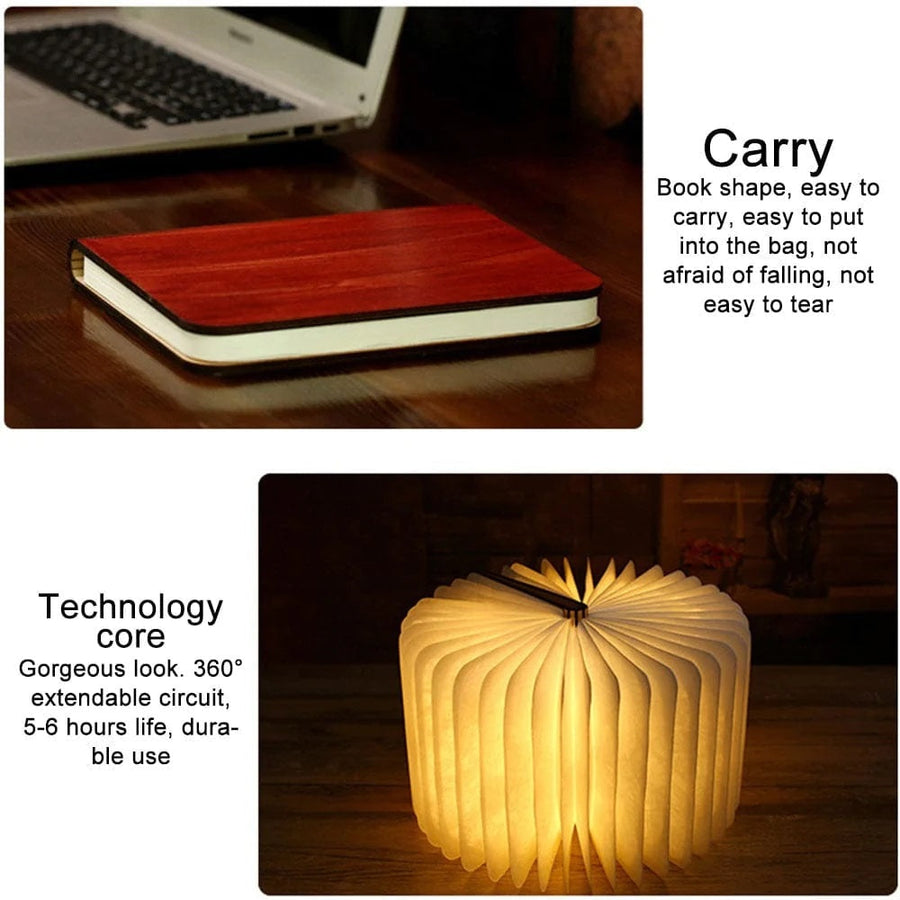 Portable Led Book Night Light