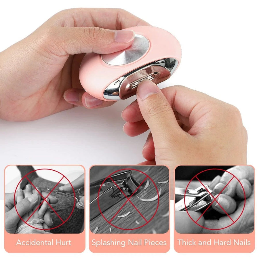 Portable Electric Automatic Nail Clippers
