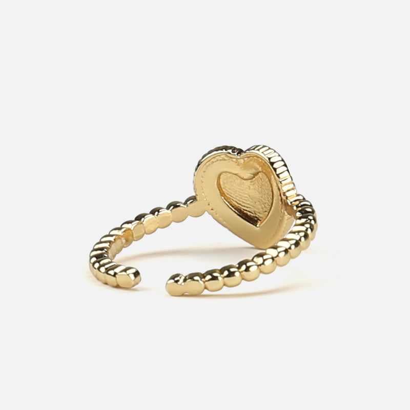 Girl's Love Heart Ring