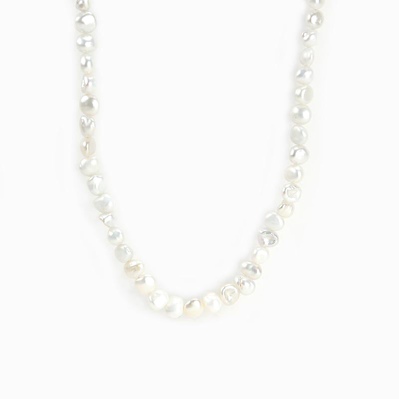 Natural Pearl Chain Necklace