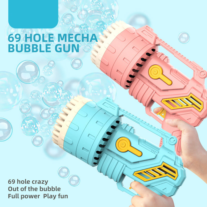 69 Hole Electric Bubble Gun