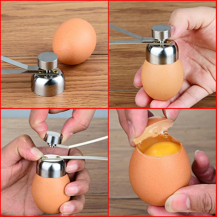 Stainless Steel Egg Topper Opener