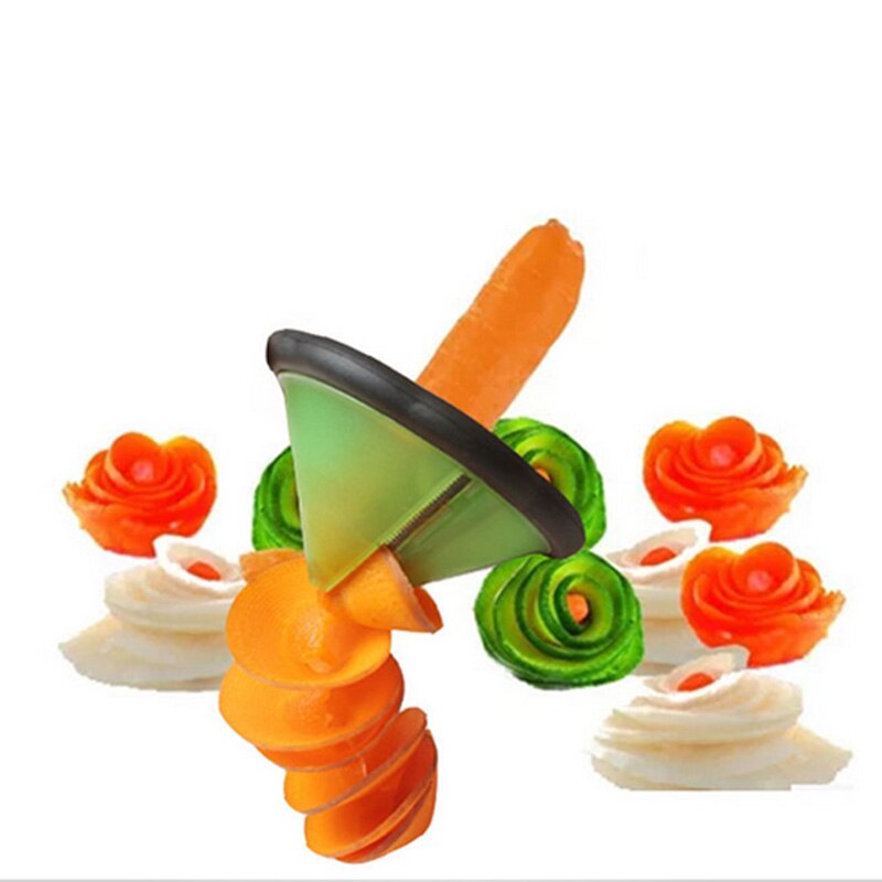 Vegetable Cutter Plastic Spiral Slicers Peeler