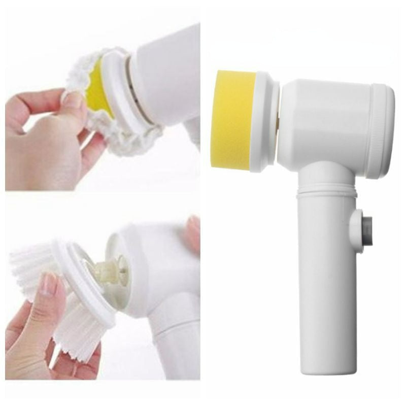 Electric Cleaning Brush Set Kitchen Bathroom Drill Brush