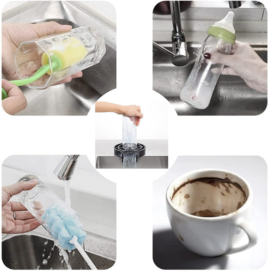 High Pressure Automatic Glass Cup Washer Bar Cup Cleaner